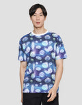Marvel Geometric AVG Logo Kaos Pria