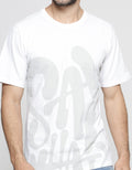 T Zone Theme Curlicue Wording Men's Short Sleeve T-Shirt