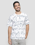 T Zone Curlicue Wording Men's T-Shirt