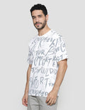T Zone Curlicue Wording Men's T-Shirt