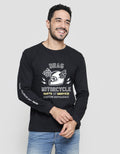 T Zone Theme Long Journey - Motorcycle Kaos Lengan Panjang Pria