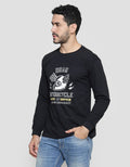 T Zone Theme Long Journey - Motorcycle Kaos Lengan Panjang Pria