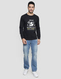 T Zone Theme Long Journey - Motorcycle Kaos Lengan Panjang Pria