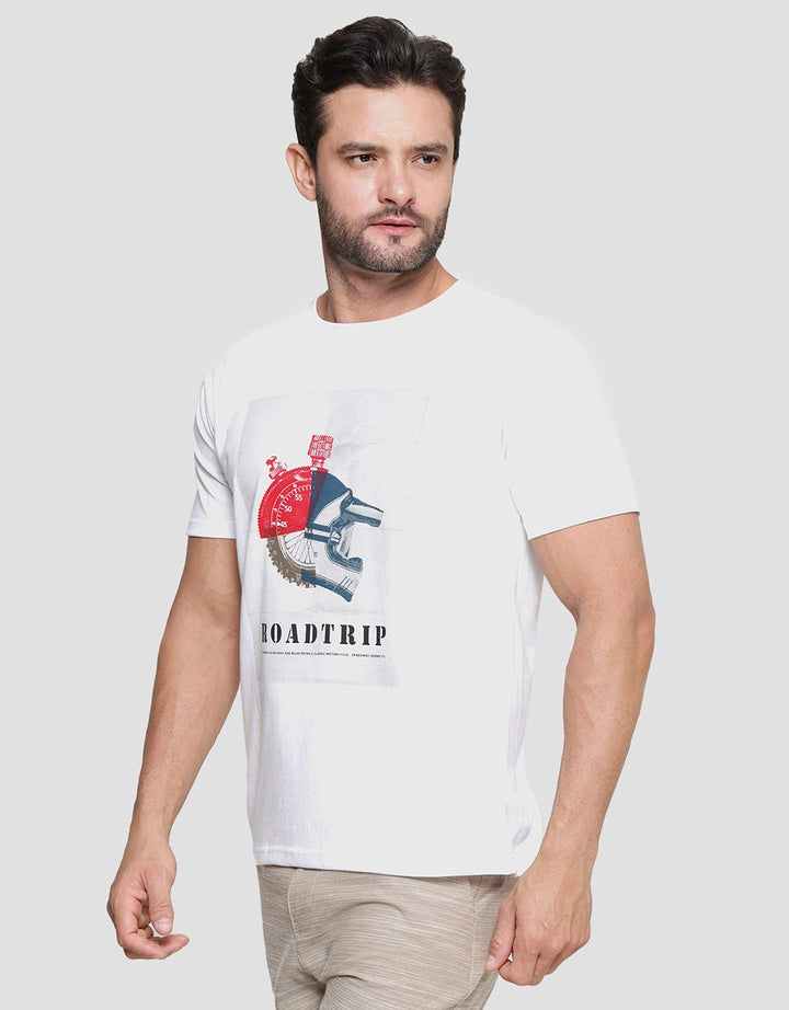 T Zone Roadtrip Journey Kaos Casual Pria