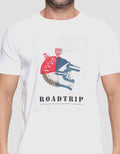 T Zone Roadtrip Journey Kaos Casual Pria