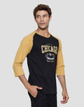 T Zone Theme City - Chicago Men's 3/4 Sleeve T-Shirt