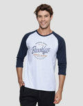 T Zone City Brooklyn Kaos Raglan 3/4 Pria