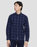 Triple Kemeja Flanel Slim Fit Pria