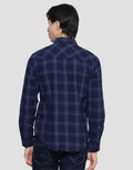 Triple Kemeja Flanel Slim Fit Pria