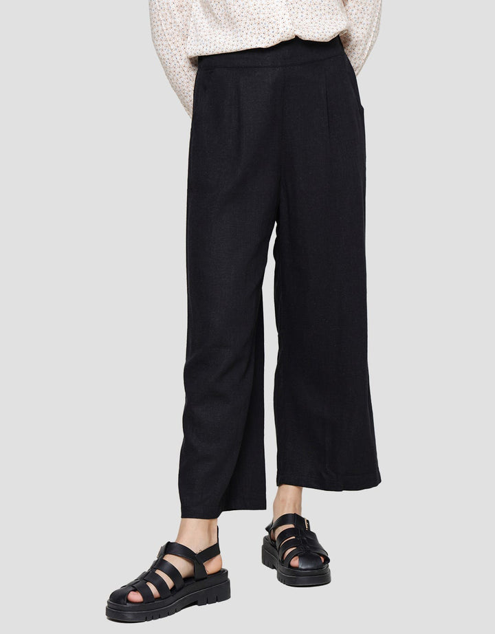 St. Yves Celana Panjang Coulotte Linen Wanita