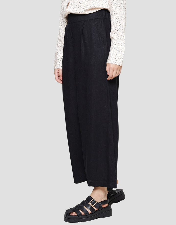 St. Yves Celana Panjang Coulotte Linen Wanita