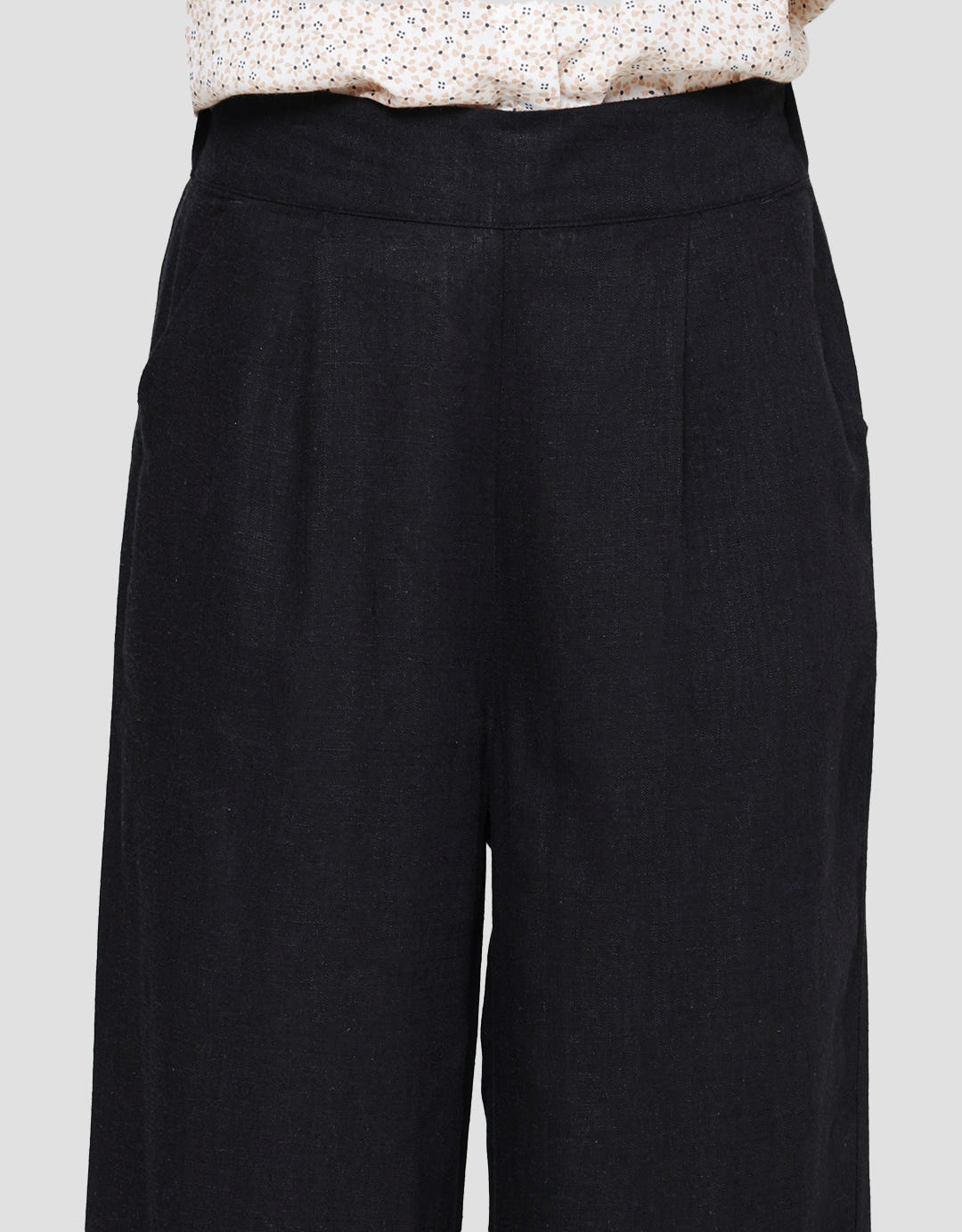 St. Yves Celana Panjang Coulotte Linen Wanita