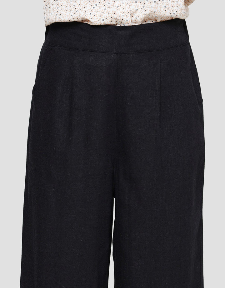 St. Yves Celana Panjang Coulotte Linen Wanita