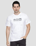T Zone Furure Begins Linear Casual Men's T-Shirt