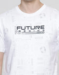 T Zone Furure Begins Linear Casual Men's T-Shirt