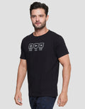 T Zone Istirahard Print Kaos Casual Pria