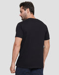 T Zone Istirahard Print Kaos Casual Pria