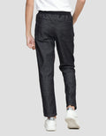Nevada Solid Elastic Waist Non Stretch Boys Denim Pants