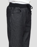 Nevada Solid Elastic Waist Non Stretch Boys Denim Pants