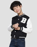 Nevada Fleece Logo Chenille Jaket Bomber Anak Laki-laki