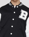 Nevada Fleece Logo Chenille Jaket Bomber Anak Laki-laki