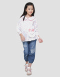 Little M Rabbit Bag Girls Long Sleeve Shirt