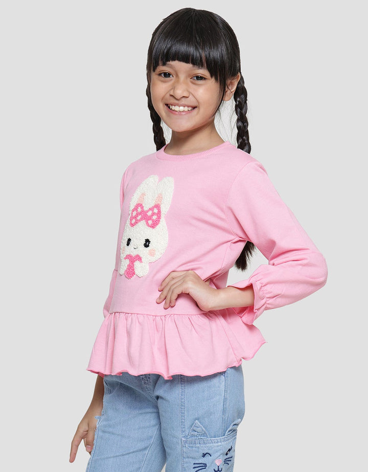 Little M Rabbit Towel Kaos Anak Perempuan
