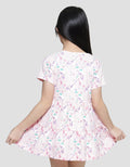 Little M Daily Full Print Unicorn Midi Dress Anak Perempuan