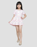 Little M Daily Full Print Unicorn Midi Dress Anak Perempuan