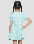 Little M Cat N Paws Midi Dress Anak Perempuan