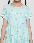 Little M Cat N Paws Midi Dress Anak Perempuan
