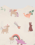 Little M Daily Full Print Animals Midi Dress Anak Perempuan