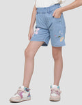 Little M Bordir Bunga And Bee Celana Denim Anak Perempuan