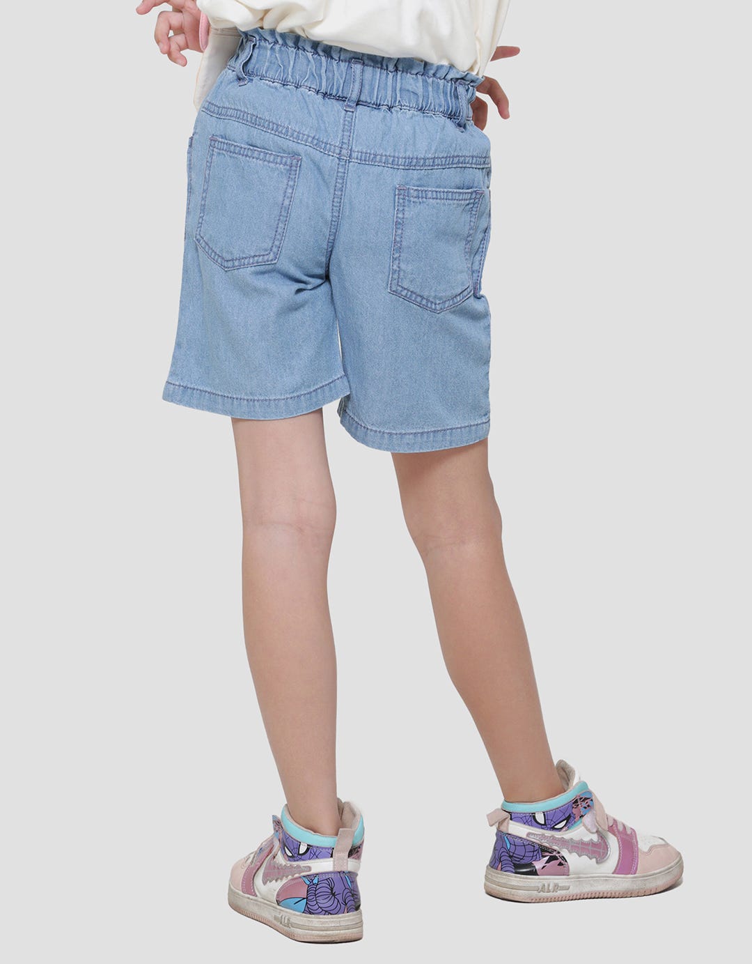 Little M Bordir Bunga And Bee Celana Denim Anak Perempuan