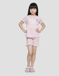 Little M Kotak Krinkle Bear Baju Set Anak Perempuan