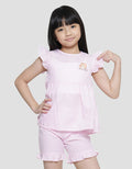 Little M Krinkle Cat Box Girls Clothes Set