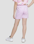 Little M Cat Print Girls Shorts