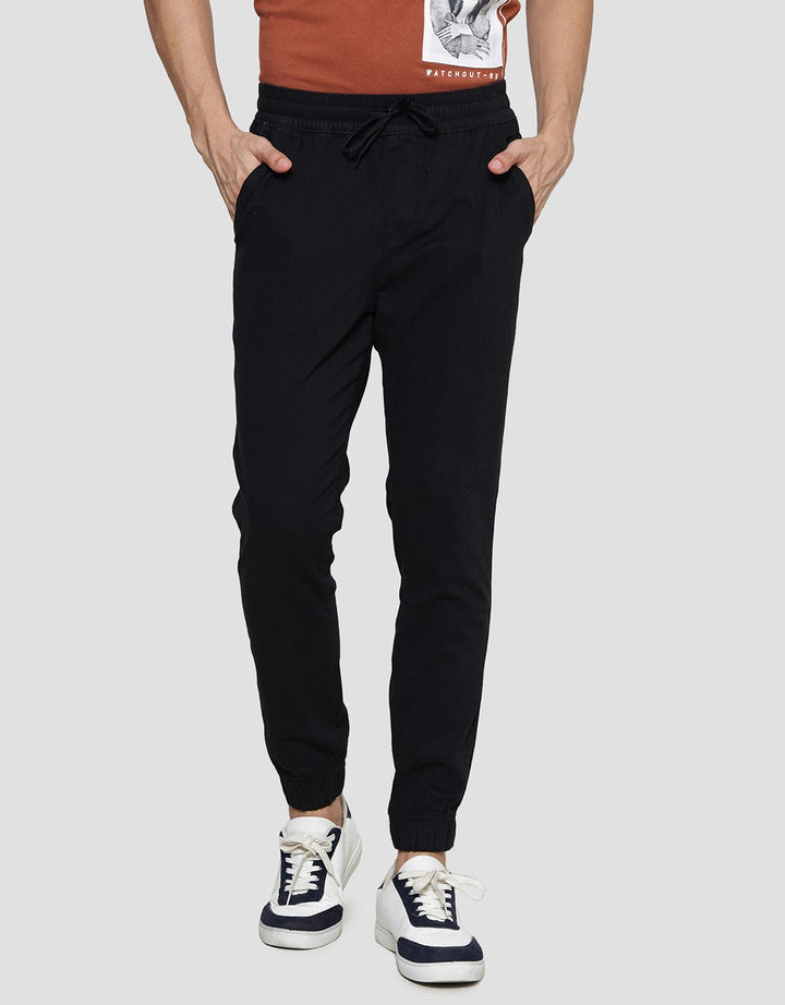 Details Stretch Celana Jogger Pria