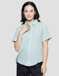 Connexion Dobby Collar Kemeja Wanita