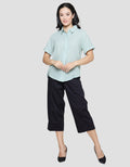 Connexion Dobby Collar Kemeja Wanita