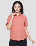 Connexion Dobby Collar Kemeja Wanita