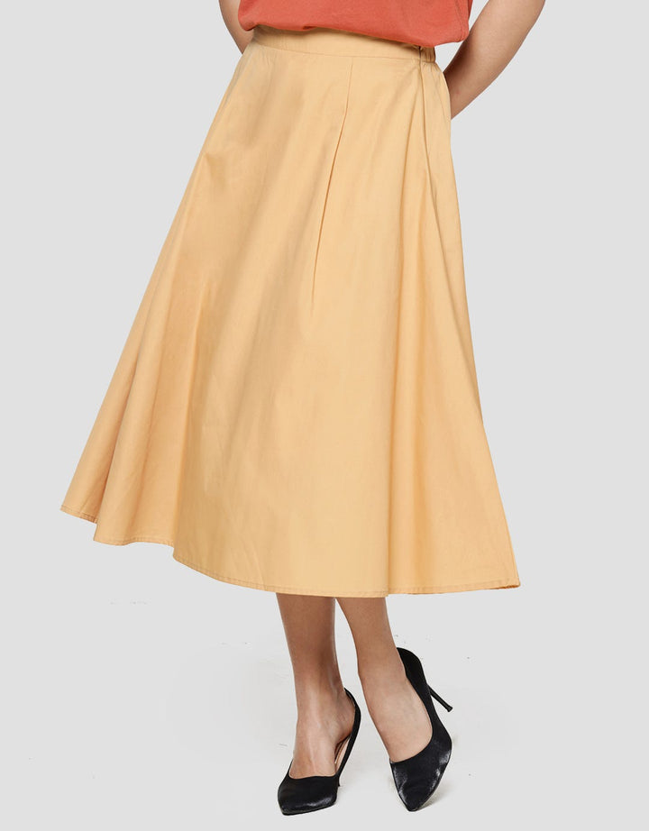 Connexion Midi Rok Nishibo Flare Wanita