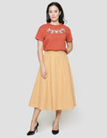 Connexion Midi Rok Nishibo Flare Wanita