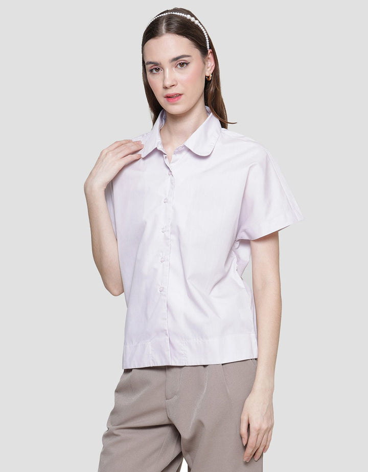 Connexion Collar Nishibo Kemeja Wanita