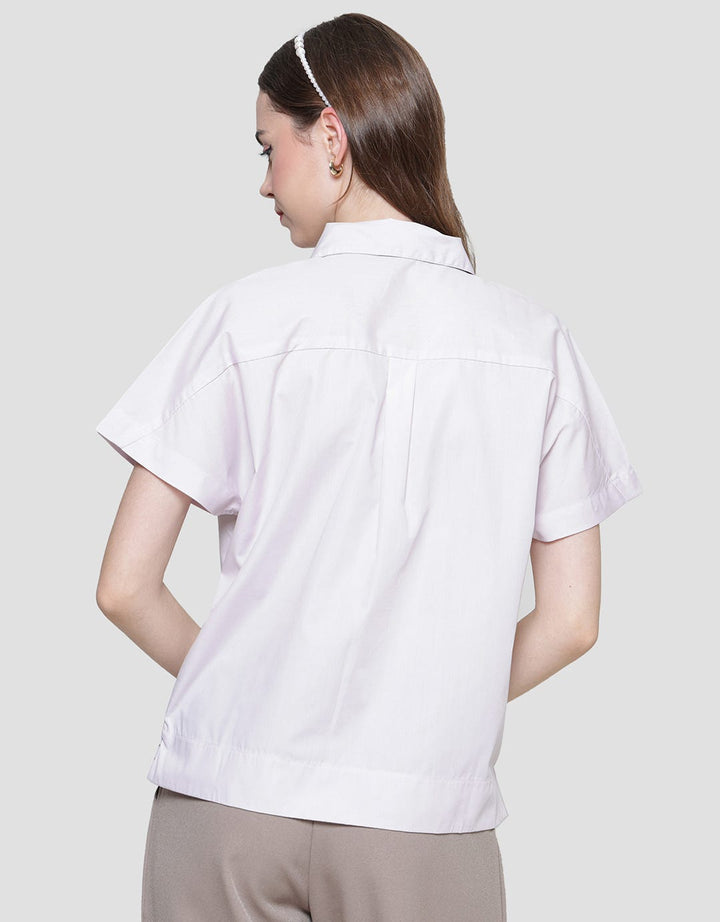 Connexion Collar Nishibo Kemeja Wanita