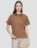 Connexion Collar Nishibo Kemeja Wanita