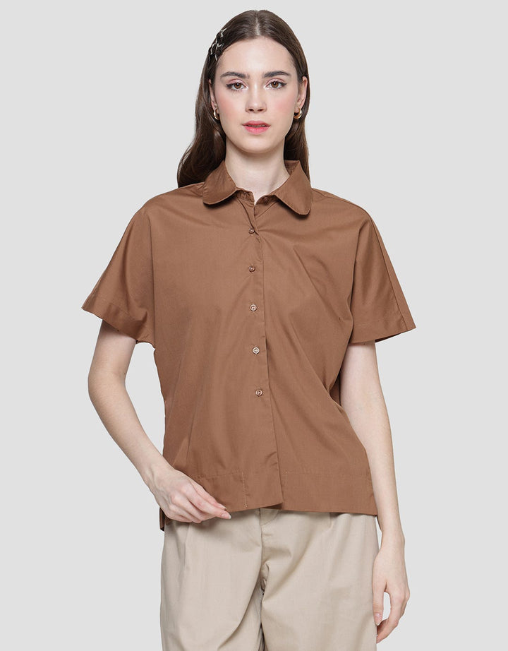 Connexion Collar Nishibo Kemeja Wanita