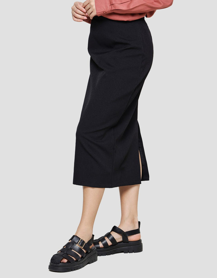 Connexion Cressida With Slit Rok Midi Wanita