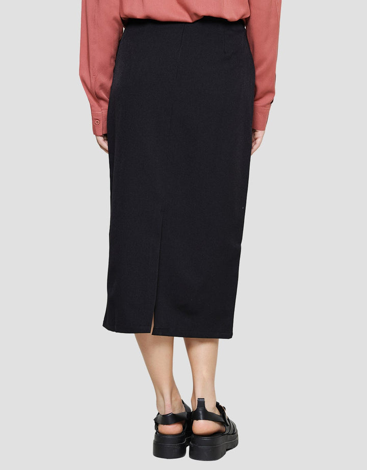 Connexion Cressida With Slit Rok Midi Wanita