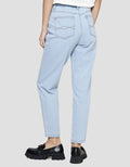 Nevada Bottom Mom Fashion Celana Panjang Denim Wanita